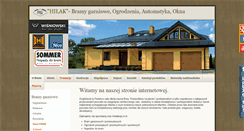 Desktop Screenshot of hilak-bramy.pl